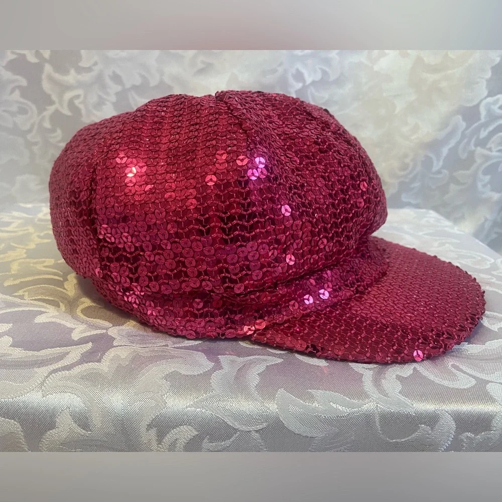Disney Parks Sequins Pink Hat For Youth Girls, Adorable, Worn Once 15 Years Ago